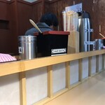 そばの神田東一屋 - コンディメンツ。