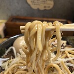 麺屋 雉虎 - クロネコノヤマト（大盛）＋味玉　※麺リフト