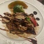 フルール ド セル - サクラポークのバルサミコソース　私