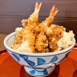 中與食堂 - 牡蠣入り季節の天丼