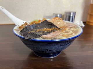 Kenchan Ramen - 小盛り油うす口800円+味玉100円