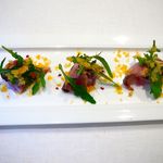 RISTORANTE YAGI - 【鰤とビーツのカルパッチョ】★2013/11