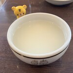 スンドゥブチゲタン - おかゆ　※お店の方が、作ってくれました