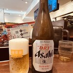 Yoshinoya - キンキンの瓶ビール　486円