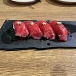 Masuya Mi-To Ando Kurafuto Bi-Ru - 5000円コース 肉寿司