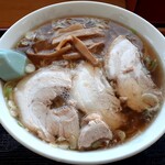 新月 - 料理写真:酒田ラーメン 大盛(950円也) またまた値上げ‥