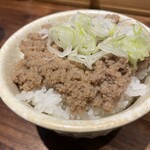 麺や 江陽軒 - そぼろ丼(本店には無い)