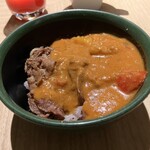 Wabistoroichouzaka - 牛丼カレー