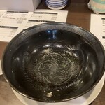 鶏専門 麺屋蓮々 - スープ完飲