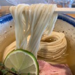 ヨコクラストアハウス - 昆布水つけめん醤油(大) 1,150円