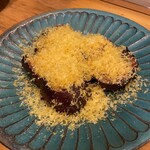 ほ志の - ミモレットチーズと蜂蜜のサツマイモ