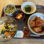 韓シャチ - ヤンニョムチキン定食