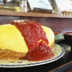 とかち食堂 - オムライス(￥780)。さあ決闘へ！