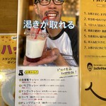 スープカレー トムトムキキル - メニュー裏側