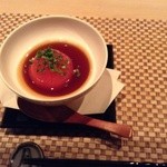 六本木すずな - トマトの印ろう蒸し　べっこうあん仕立