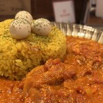 かじカレー - チキンカレー大盛り かじたま