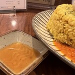 かじカレー - 桃のチャツネは別皿