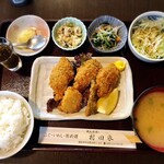 村田家 - 牡蠣フライ定食
