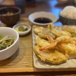 いけや食堂 - ♢海鮮とお野菜天ぷら定食