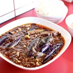 中華飯店 - 麻婆茄子(茄子と挽肉の麻辣煮) 税込1,000円