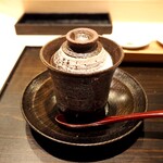 おみ乃 椿 - 茶碗蒸し きのこ餡かけ