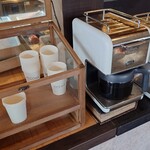 カフェダイニングRECOBA - テイクアウト無料珈琲は熱々