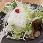 ニク サングルマン - サラダ（かぼすこしょう泡ドレッシング）