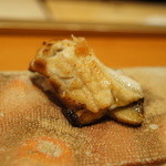 鮨 おさむ - 穴子白焼き。柔らかい・・・！