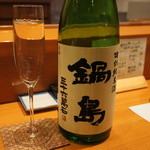 鮨 おさむ - 鍋島。グラスがイイ！！