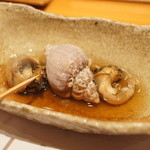 鮨 おさむ - 北海道のまつぶ貝。