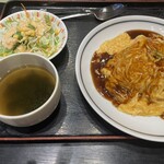 お食事処 はくちょう - オムライスです