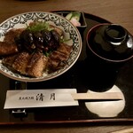 清月 - 肝入り鰻丼