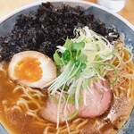 喜びラーメン 小太喜屋 - アッサリ　岩のりトッピング