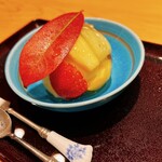 懐石 かみむら - 通常はアイスクリームらしい