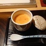 Gensui - 帆立の変わり茶碗蒸し桜海老あんかけ