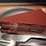 ダンデライオン・チョコレート - アップ。濃厚で滑らか♪