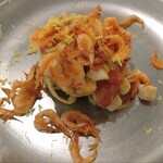 エスパイ クック コウベ - 桜エビのパスタ。