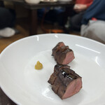 スタミナ苑 - ハツのたたき