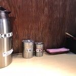 そばの神田東一屋 - コンディメンツ。