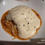 euro dining claret - ズワイガニのトマトクリームソース　カプチーノ仕立て1,400円