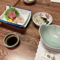 鯛よし百番 - お造り、付き出し