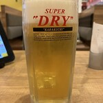 ガスト - 生ビール(500円)