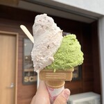 シロッコ ジェラート - つぶあん、げんまいちゃ