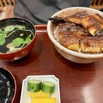 うなぎ なまずや 名東分店 - うな丼ごはん小盛