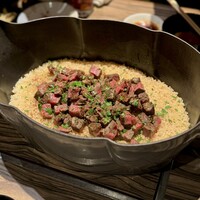 焼肉 ジャンボ はなれ - 牛ご飯（大）