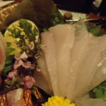 旬鮮炭火焼 獺祭 - 刺身アップ