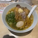 中華そば 結。 - 鯵煮干しと生姜のそば＋味玉