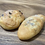 パンの音 - 料理写真:あずきスティックとショコラオランジェ