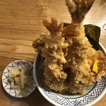 金子屋 - 大海老天丼