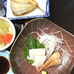 Hidetake - 焼魚　刺身
